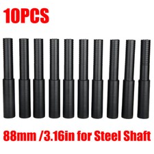 10PCS Golf Club Butt Extender Plastic Extension Rod for Steel shaft Golf Putte