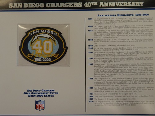 Juego de 23 parches oficiales de aniversario de la NFL de Willabee and Ward - Imagen 4 de 12