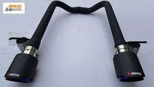 Sport Exhaust  Back Box Straight Pipe Silencer AUDI A6 S6 RS6 C6  FWD 4x4