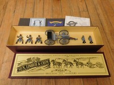 Vintage Britains American Civil War Confederate Gun Limber  Crew Set 8874 NRFB