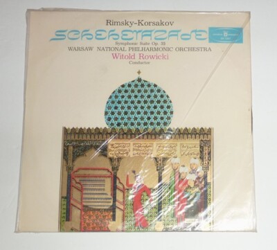 ''STILL SEALED'' VINYL LP by WITOLD ROWICKI ''SCHEHERAZADE'' (1976) CLASSICAL