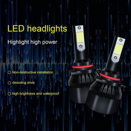 8000K LED For Ford F150 headlights 2015-2020 High Low Beam Fog Light Bulbs Kit - Picture 8 of 12