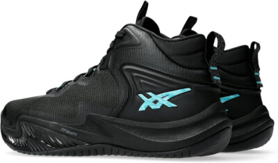 ASICS Basketball Shoes NOVA SURGE 3 Black Mint 1061A048 US5