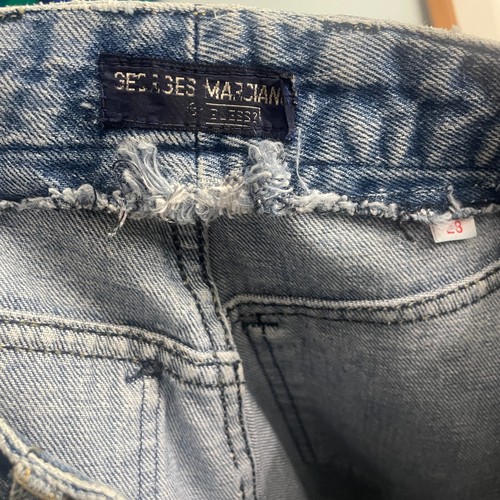 vintage Guess Jeans By Georges Marciano ankle zip size 28 / 26" waist 80s denim - Bild 9 von 12