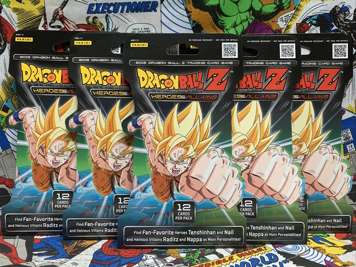 Panini DragonBall Z Heroes & Villains Trading Card Game 