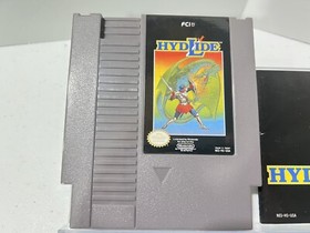 Hydlide Nintendo NES - Game Cartridge & Manual Booklet with Case - Tested