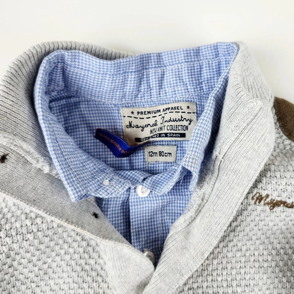 Suéter Mayoral Boys con cuello adjunto Foto 2 de 4