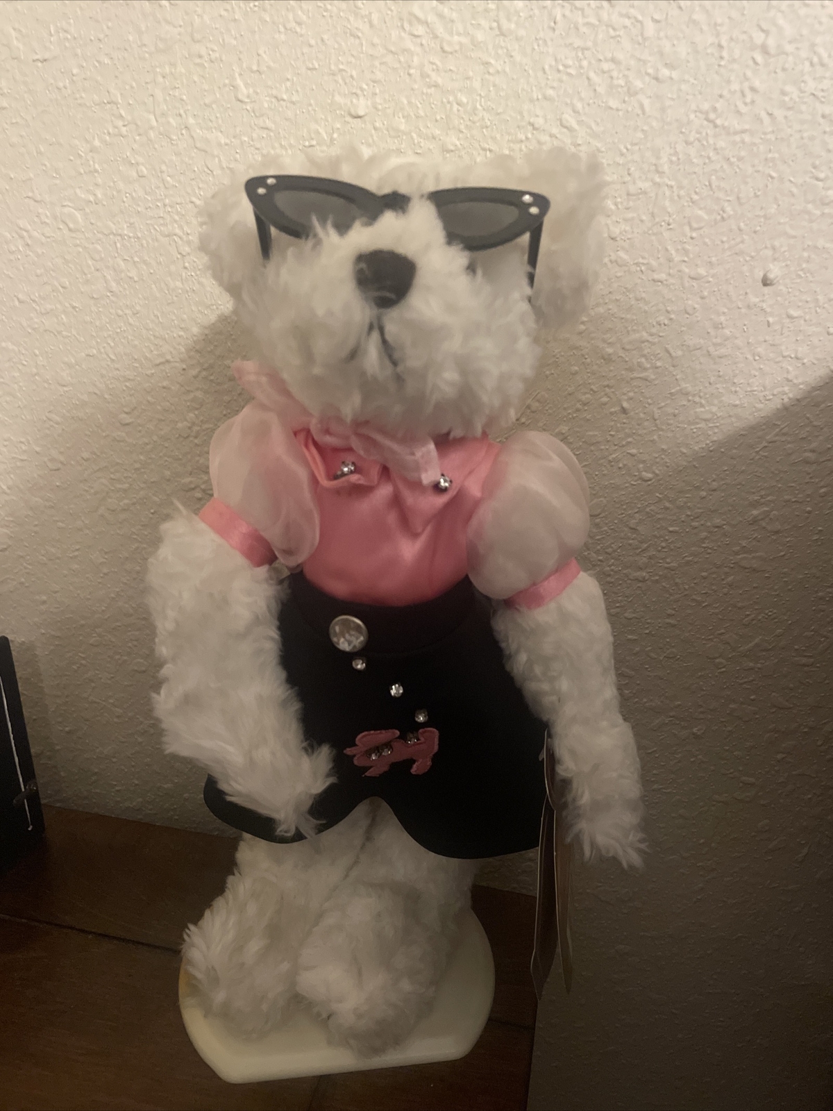 Pink Teddy Brass Button Bear “Lucy” 1950's 20th Century Collectibles eBay