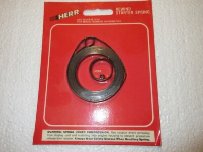 RECOIL STARTER SPRING FOR ECHO JOHN DEERE CHAINSAWS McCULLOCH TORO TRIMMERS