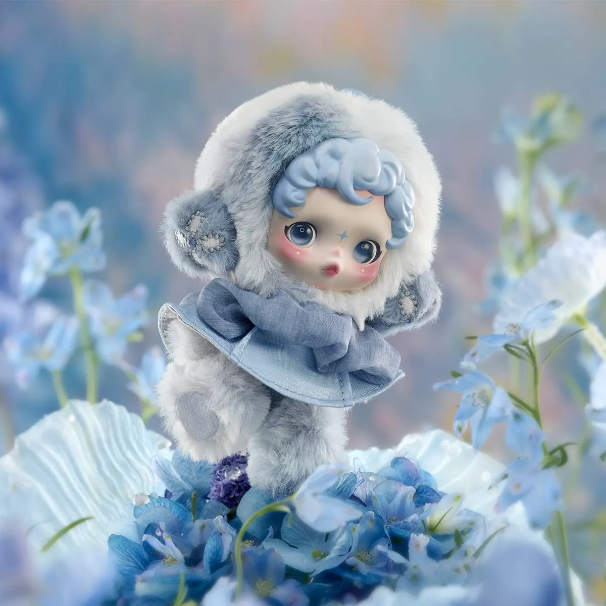 SKULLPANDA L'impressionisme 4体set θSKULLPANDA L'impressionnisme Series Plush Doll - POP MART