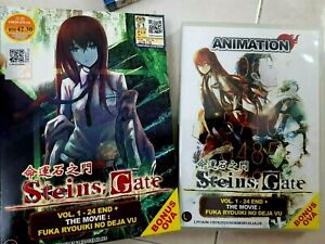 Dvd Steins Gate Vol 1 24 End Movie Ova English Subtitles Track Shipping Ebay