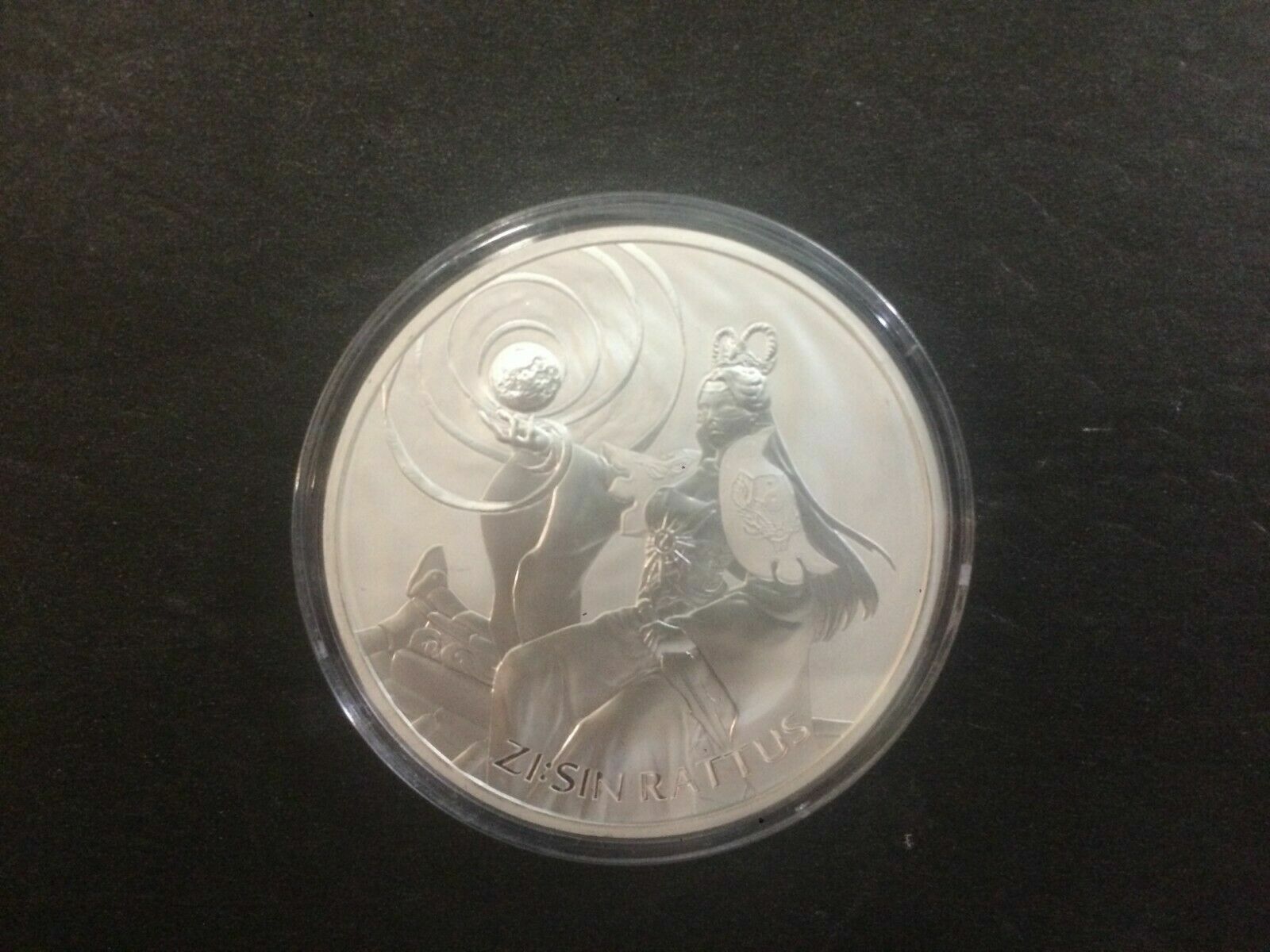 2020 South Korea 1oz 1 Clay ZI:SIN Rattus Silver Medal Coin THE TWELVE GUARDIAN