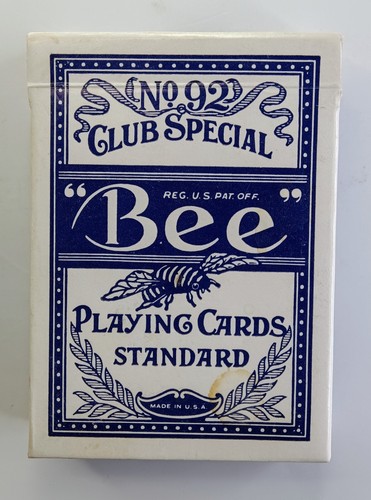 Boomtown Casino Wild West Enterprises Reno Verdi NV Playing Card Deck Blue Bee - Picture 2 of 4