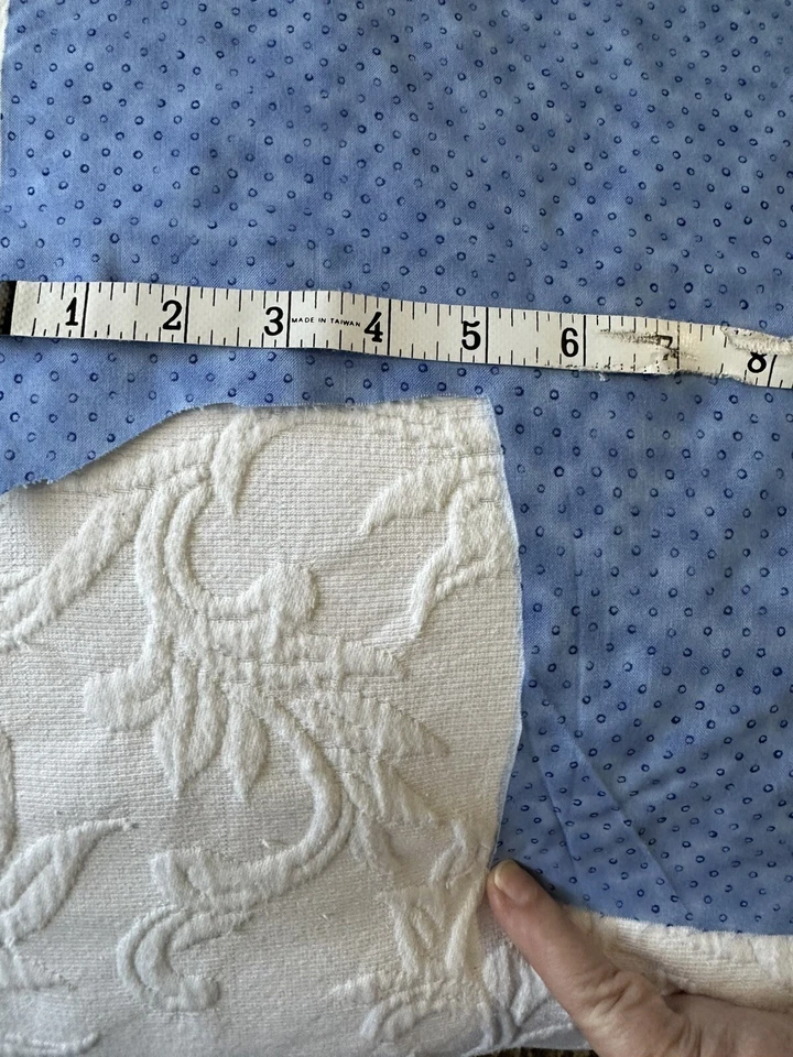 Tela De Colección Robert Kaufman Verano En El Jardín Pequeños Círculos Azules Sobre Azul #D6063 Foto 3 de 4