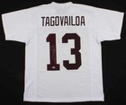 Tua Tagovailoa Signed Alabama Crimson Tide Jersey (Beckett COA) 2020 #5 Pick Q.B — photo 1