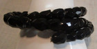 Antique Black Bead Bracelet Wire One End Wire Sticking Out — photo 5