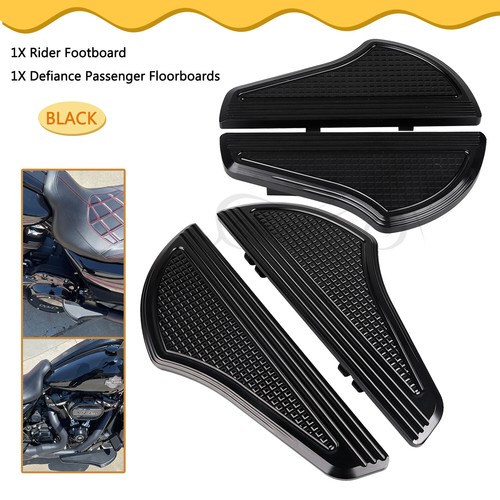 Defiance Driver Passenger Footboard Floorboards For Harley Electra Road