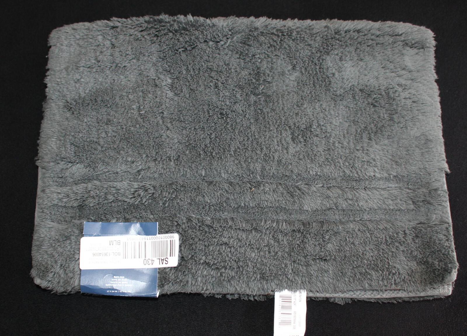 Ralph Lauren Payton 17" x 24" Bath Rug Loft Grey eBay