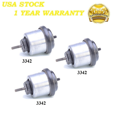 3PCS MOTOR & TRANS MOUNT FIT GMC Acadia/Saturn Outlook 2007-2008 3.6L - Auto