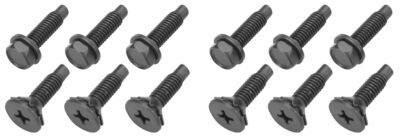 RestoParts Lower Door Hinge Bolt Set 1964-1967 GTO Lemans 442 Chevelle Skylark