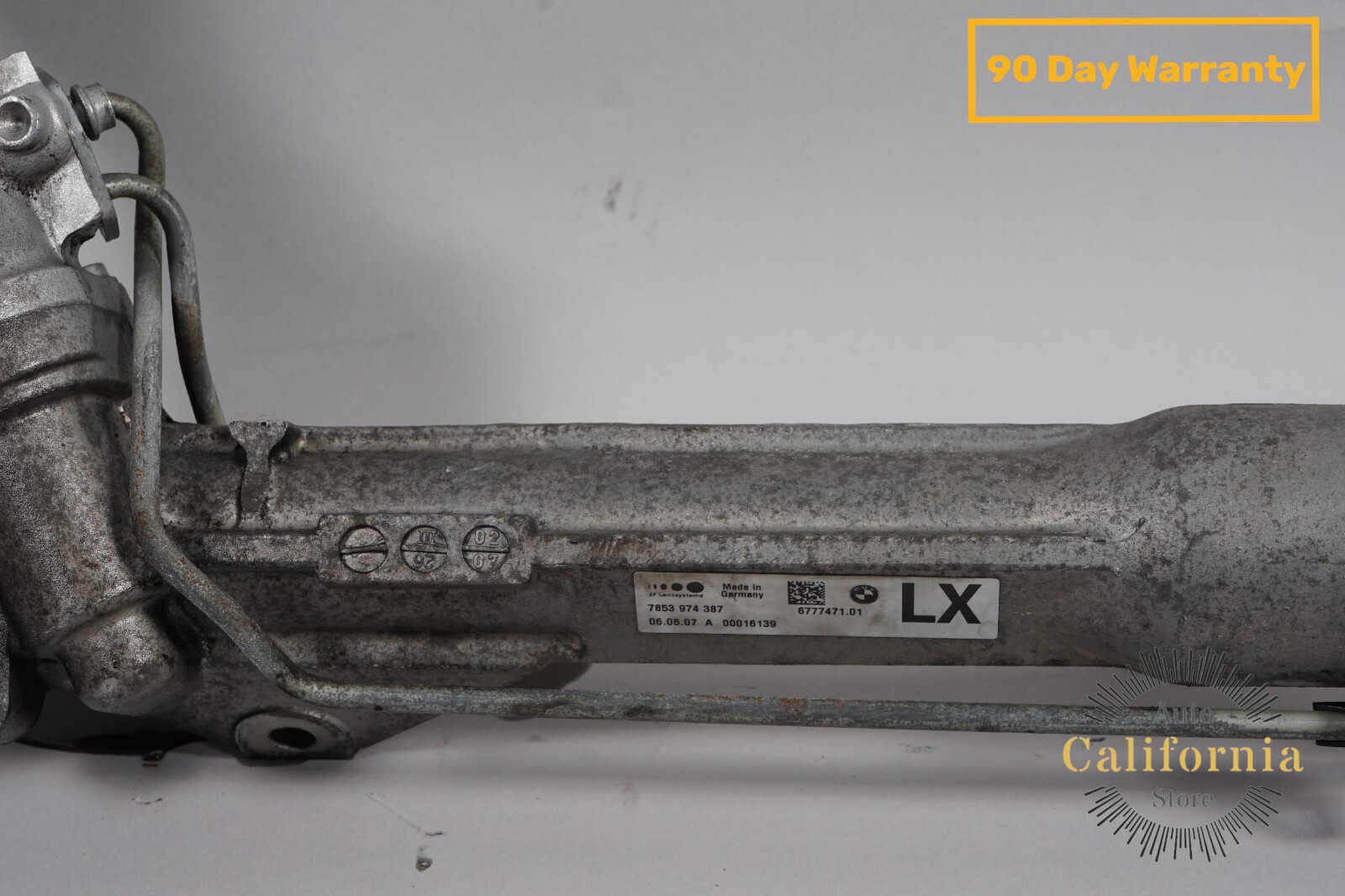 07-13 BMW E90 AWD P/S Hydraulic Steering Rack Gear Assembly 