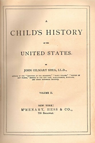 1872 CHILD'S HISTORY OF THE US-Vol 2 by Shea/Many Engraved Plates/Civil War/VG - Picture 2 of 12