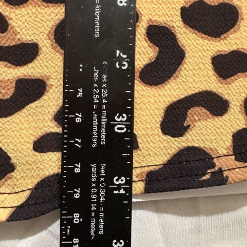BOOHOO Women's Leopard Animal Print Short Romper Jumpsuit Size 10 NWT - Picture 5 of 8