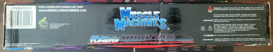 Camión Muscle Machines 1:64 GT Nissan Skyline Tuner Diecast Coleccionable Importación Foto 4 de 4