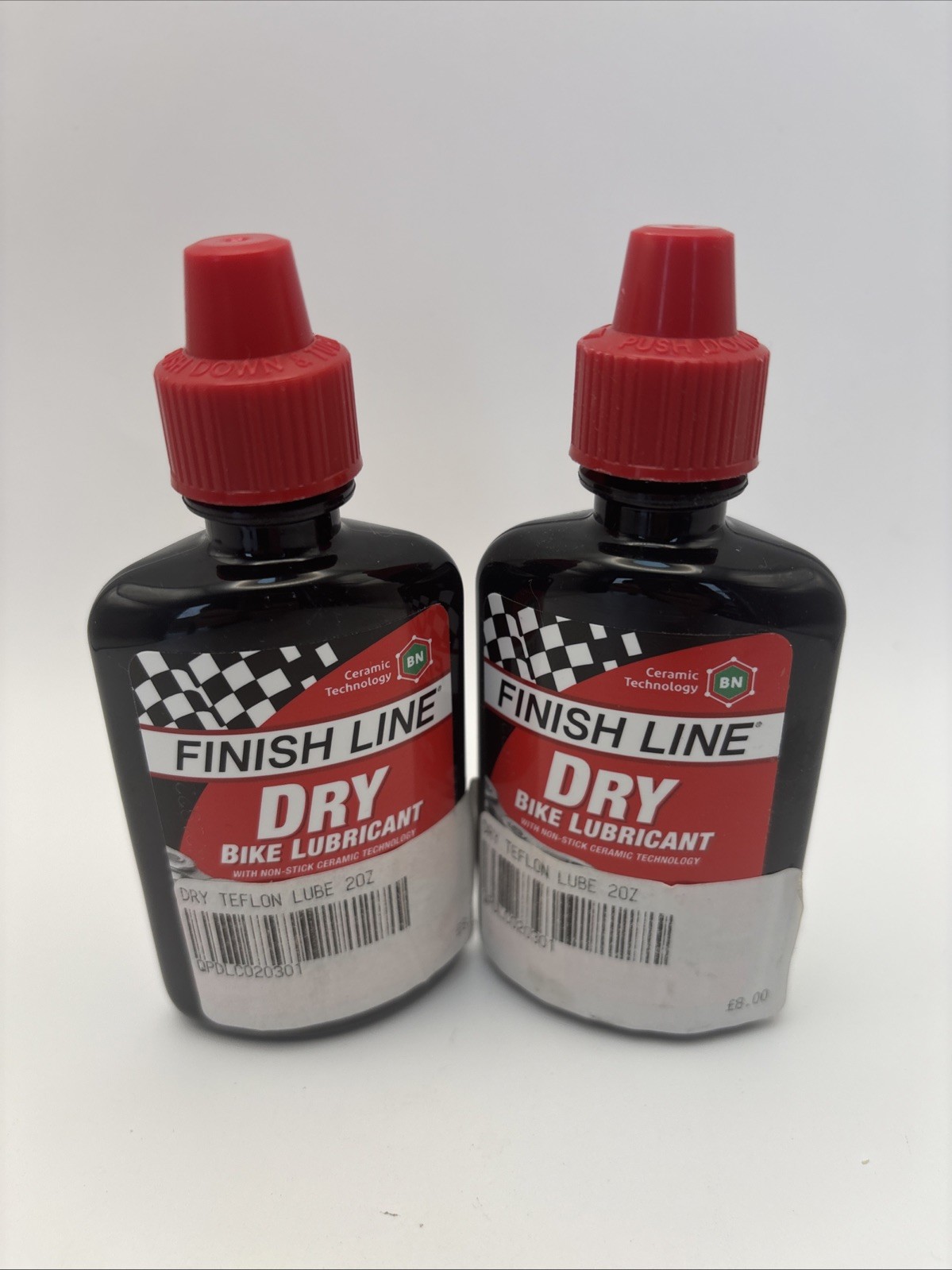 2 X Finish Line Dry Lubricant 60ml - 036121960671 - New