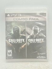 Call of Duty Black Ops I & II Combo Pack Sony PlayStation 3 PS3 2015 CIB Tested