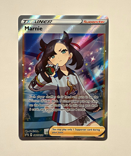Marnie SWSH121 Sword & Shield Promo Cards Promo Trainer Holo English TCG