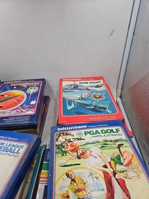 Lot Of 18 Intellivision Games  With Boxes