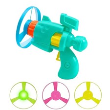  Flying Saucer Toy Light Up Flying Disc Launcher Toy Cats Dogs Interactive Toy