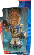 NFL Bobblehead Collector Series Hand Painted Kurt Warner, Faulk, Favre