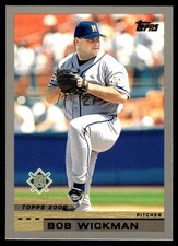 Bob Wickman 2000 Topps #126 Brewers MLB READ FREE SHIPPING AutographDen