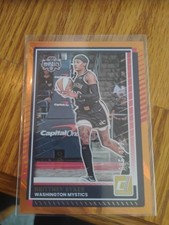 2025 Donruss WNBA #41 Brittney Sykes Orange Laser /199 Washington Mystics
