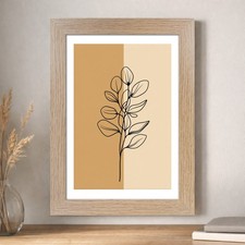 Wandbild Wohndeko skandinavischer Eukalyptus Giclée Kunstdruck