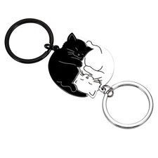 Gift keychain for couple, nice Valentine's Day gift for him, Elle7465