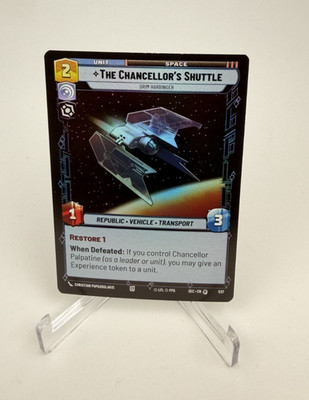 The Chancellor's Shuttle (537) - Star Wars Unlimited SEC - [SPECIAL][FOIL]