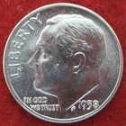 1958-P Roosevelt Dime — photo from another recent sale