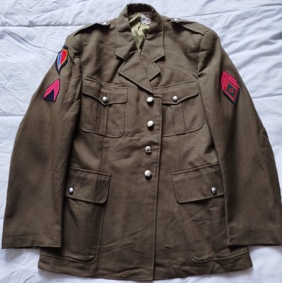 Militärjacke khaki Zuguniform Truppe Modell 45 Indochina Algerien