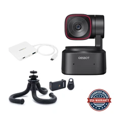 OBSBOT Tiny 2 Lite AI Powered 4K PTZ Webcam Advanced CMOS Sensor VLOG