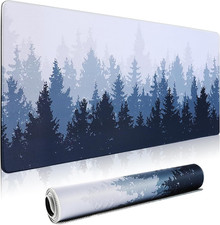 Large Gaming Mouse Pad  Extended XXL Computer Game Mouse Mat, Long Desk Pad wit