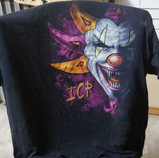 Insane Clown Posse Graphic Print Black Cotton Anvil  2X Men's T-Shirt
