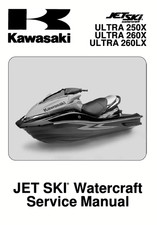 2007-2010 Kawasaki Ultra 250X 260X 260LX Jet Ski Service & Repair Manual