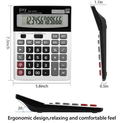 Two Way Power Standard Function Calculator, Big Buttons