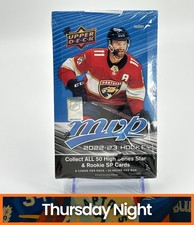2022-23 UPPER DECK MVP HOCKEY FACTORY SEALED HOBBY BOX