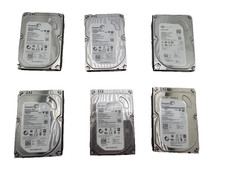 Lot of 6 Seagate Barracuda ST1000DM003 1TB 3.5" SATA III HDD