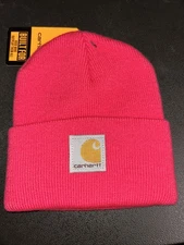 Carhartt Watch Beanie Hat, Toddler, Pink Raspberry ~ NWT