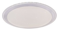 Globo -30SH Carry Deckenleuchte Metall Weiß, Led, 3500 Lm, Dimmbar, Mit Fernbedi